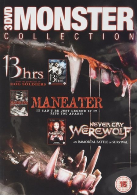 Monster Pack 13 Hrs  Cry Wolf  Maneater - Fox - Movies - HIGH FLIERS - 5022153102597 - September 23, 2013