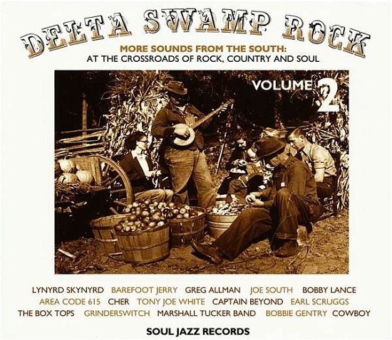 Cover for Soul Jazz Records presents · Delta Swamp Rock 2 (LP) (2012)