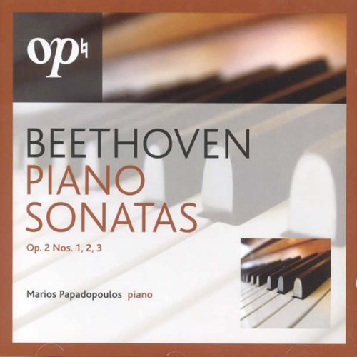 Piano Sonatas 1 2 & 3 Oxford Philomusica Klassisk - Marios Papadopoulos - Muziek - DAN - 5030820045597 - 13 september 2011
