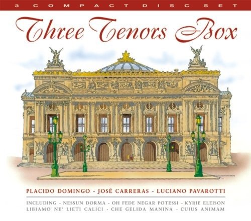 Cover for Placido Domingo · Three Tenors Box (CD)