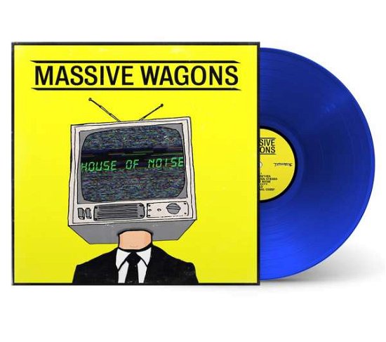 Cover for Massive Wagons · House of Noise (Blue Vinyl) (LP) [Limited edition] (2021)