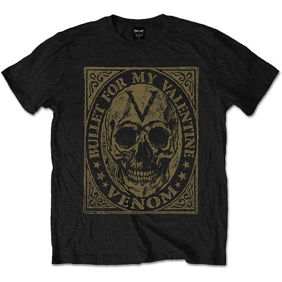 Bullet For My Valentine Unisex T-Shirt: Venom Skull - Bullet For My Valentine - Mercancía - Bravado - 5055979926597 - 