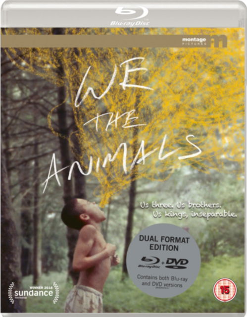 We The Animals Blu-Ray + - WE THE ANIMALS Montage Pictures Dual Format Bluray  DVD - Movies - Montage Pictures - 5060000703597 - September 16, 2019