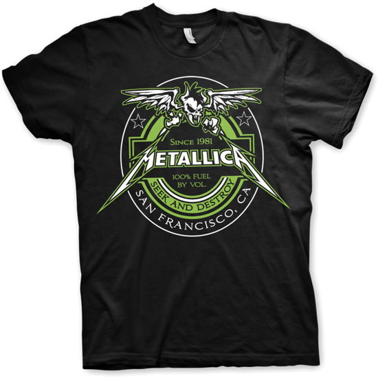 Metallica Unisex T-Shirt: Fuel - Metallica - Fanituote - PHD - 5060357849597 - perjantai 19. tammikuuta 2024