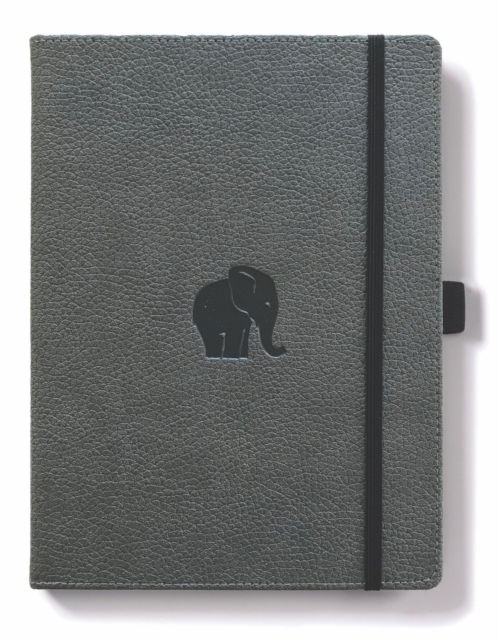 Cover for Dingbats A5+ Wildlife Grey Elephant Notebook - Lined (Stationery) (2018)