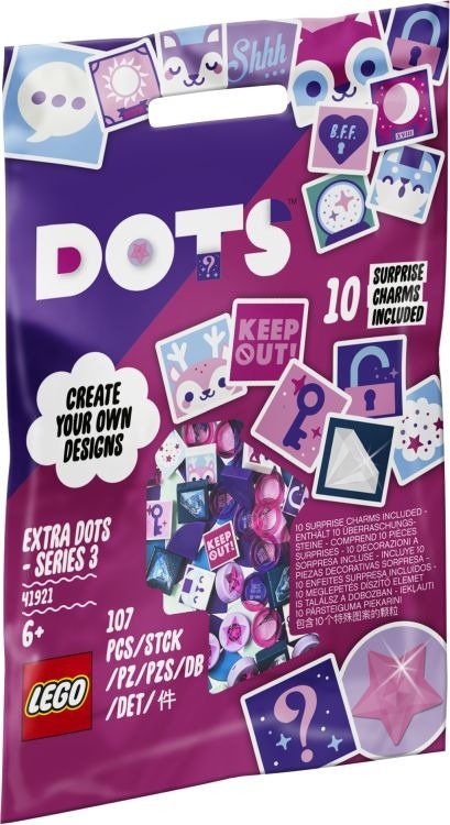 Cover for Lego Dots · Extra Dots Lego: serie 3 (41921) (Toys)
