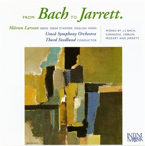 Cover for Larsson Mårten · Bach to Jarrett (CD) (2021)