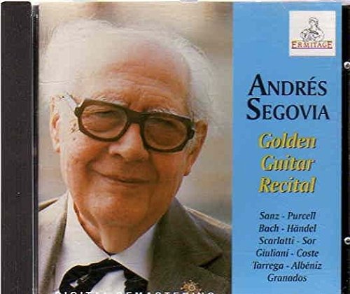 Golden Guitar Recital - Segovia Andres - Musik - ERMITAGE - 8014394101597 - 6. april 1995