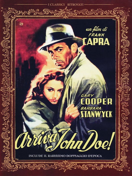 Arriva John Doe Dvd Italian Import - Frank Capra - Movies -  - 8017229462597 - November 25, 2015