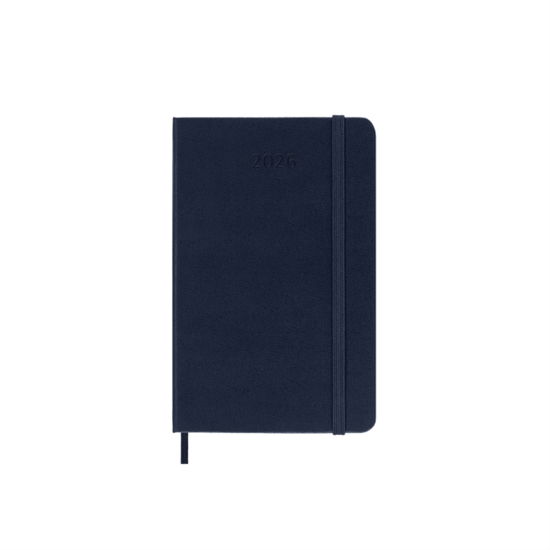 Cover for Moleskine 2026 12 Month Daily Pocket Hardcover Diary (Buch) (2025)