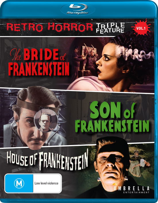 Cover for Retro Horror Triple Feature Vol 1 (Blu-ray) (2022)