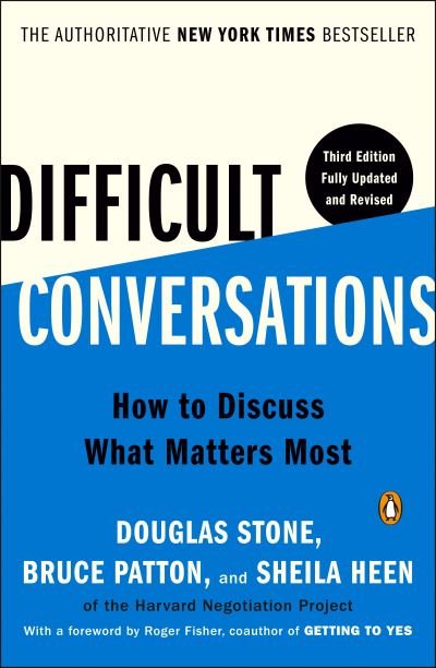 Cover for Douglas Stone · Difficult Conversations (Bok) (2023)