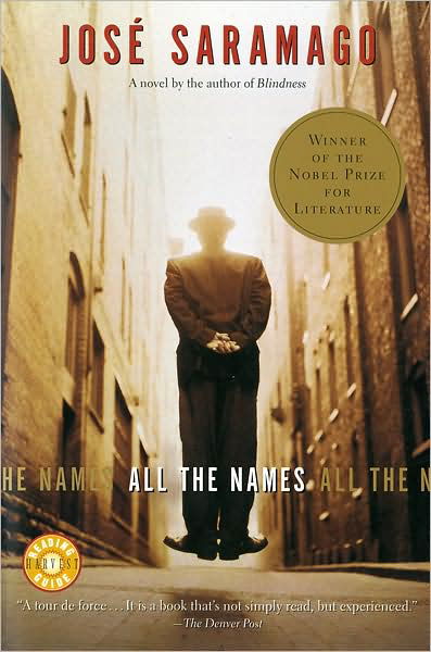 All The Names - Jose Saramago - Books - HarperCollins - 9780156010597 - October 5, 2001