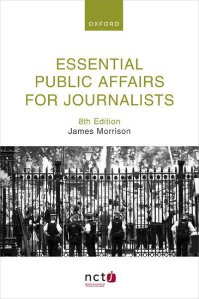 Cover for James Morrison · Essential Public Affairs for Journalists (Paperback Book) [8 Revised edition] (2023)