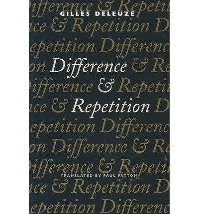 Cover for Gilles Deleuze · Difference and Repetition - European Perspectives: a Series in Social Thought and Cultural Criticism (Paperback Bog) (1995)