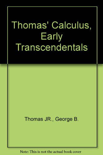 Thomas Calc Early Transcendentl& Mml Stud Pk - Mathematics - Książki - Addison Wesley Publishing Company - 9780321267597 - 1 czerwca 2005