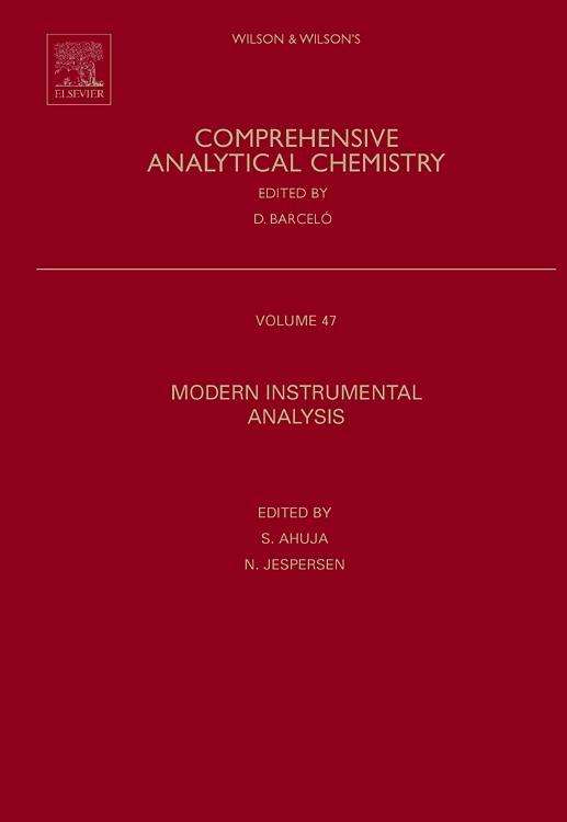 Cover for Satinder Ahuja · Modern Instrumental Analysis - Comprehensive Analytical Chemistry (Hardcover Book) (2006)