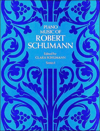 Cover for Classical Piano Sheet Music · Piano Music of Robert Schumann, Series I (Dover Music for Piano) (Paperback Book) (1972)