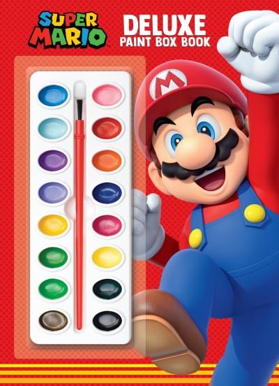Cover for Random House · Super Mario Deluxe Paint Box Book (Nintendo (R)) (N/A) (2022)