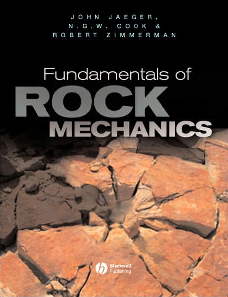 Cover for Jaeger, John Conrad (Australian National University) · Fundamentals of Rock Mechanics (Hardcover Book) (2007)