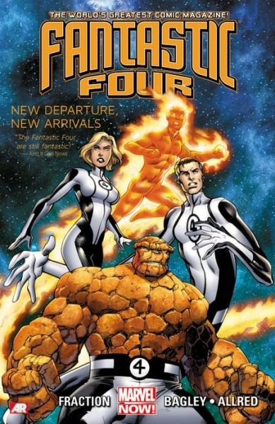 Cover for Matt Fraction · Fantastic Four - Volume 1: New Departure, New Arrivals (marvel Now) (Paperback Book) (2013)