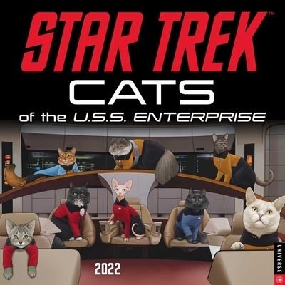 Cover for Cbs · Star Trek: Cats of the U.S.S. Enterprise 2022 Wall Calendar (Kalender) (2021)