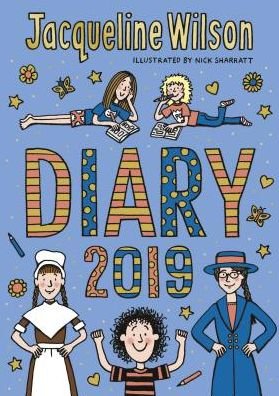 Cover for Jacqueline Wilson · The Jacqueline Wilson Diary 2019 (Paperback Book) (2018)