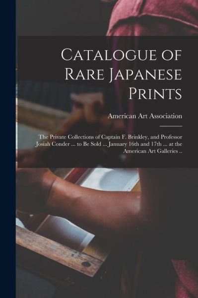 Cover for American Art Association · Catalogue of Rare Japanese Prints (Pocketbok) (2021)