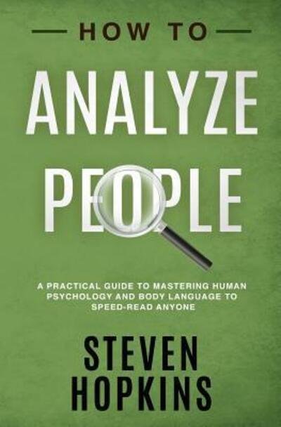 Cover for Steven Hopkins · How to Analyze People (Paperback Book) (2019)