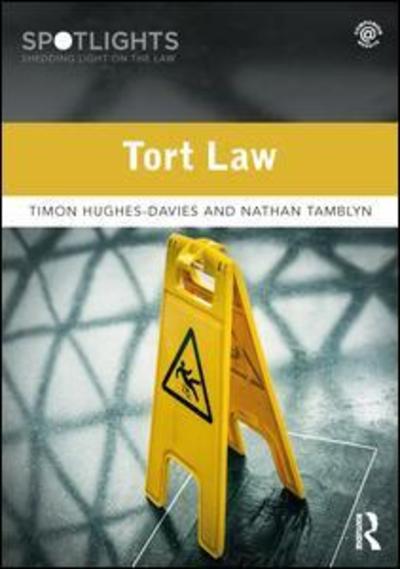 Cover for Timon Hughes-Davies · Tort Law - Spotlights (Paperback Book) (2019)