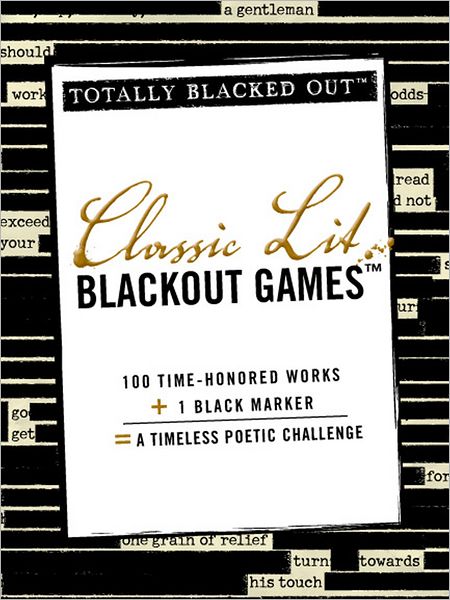 Cover for Adams Media · Classic Lit Black out Games - Totally Blacked out (Paperback Book) (2011)