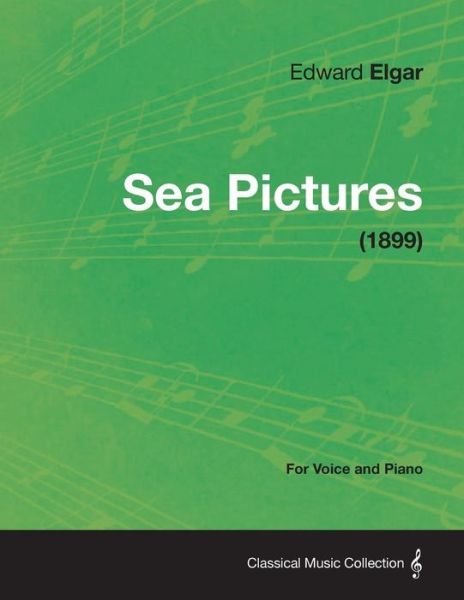 Cover for Edward Elgar · Sea Pictures - for Voice and Piano (1899) (Paperback Book) (2013)