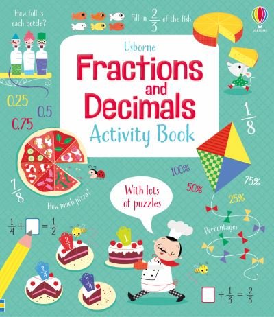 Cover for Rosie Hore · Fractions and Decimals Activity Book - Maths Activity Books (Taschenbuch) [UK 2021 edition] (2021)
