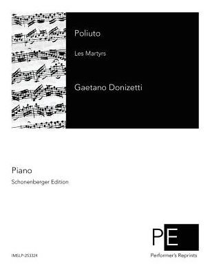 Cover for Gaetano Donizetti · Poliuto: Les Martyrs (Paperback Book) (2015)