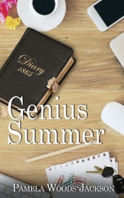 Cover for Pamela Woods-Jackson · Genius Summer (Book) (2024)