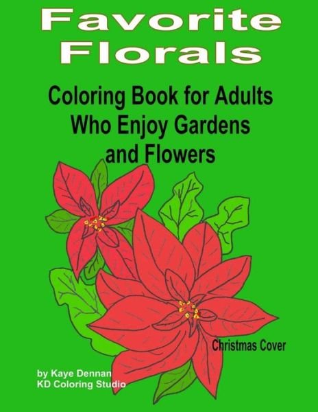 Cover for KD Coloring Studio · Favorite Florals (Pocketbok) (2015)