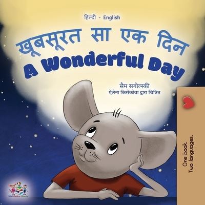 Cover for Sam Sagolski · A Wonderful Day (Hindi English Bilingual Book for Kids) - Hindi English Bilingual Collection (Paperback Book) [Large type / large print edition] (2022)
