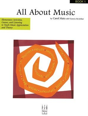 Cover for Carol Matz · All about Music, Book 1 (Buch) (2024)