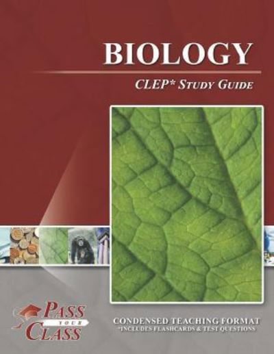Cover for Passyourclass · Biology CLEP Test Study Guide (Paperback Book) (2019)