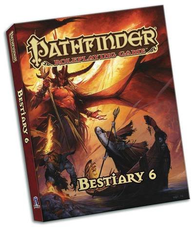 Cover for Jason Bulmahn · Pathfinder Roleplaying Game: Bestiary 6 (PFRPG) Pocket Edition (Paperback Book) (2019)
