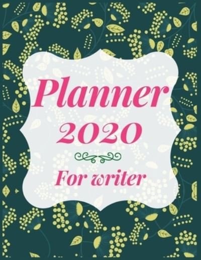 Cover for Aj Books Gallery · Planner 2020 for Writer (Pocketbok) (2019)