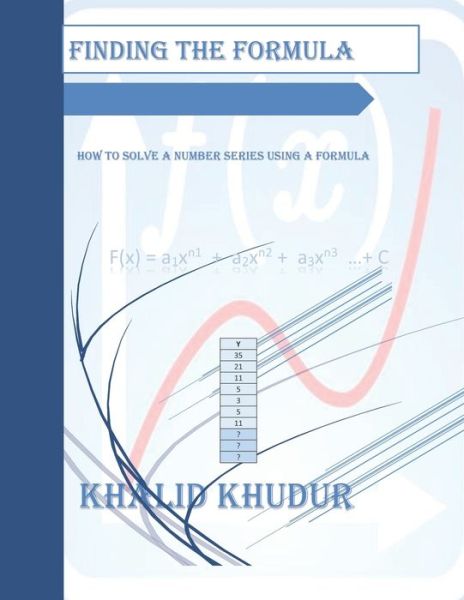 Cover for Khalid Khudur · Finding the Formula (Paperback Book) (2020)