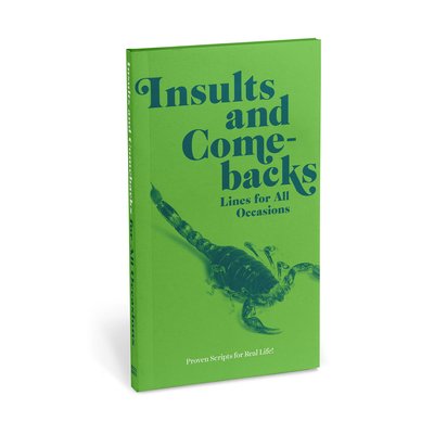 Knock Knock Insults & Comebacks Lines for All Occasions: Paperback Edition - Lines for All Occasions - Knock Knock - Książki - Knock Knock - 9781683492597 - 20 października 2020