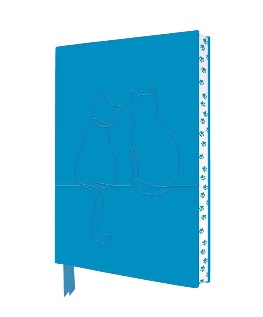 Two Happy Cats Artisan Art Notebook (Flame Tree Journals) - Artisan Art Notebooks - - Books - Flame Tree Publishing - 9781804176597 - August 31, 2023