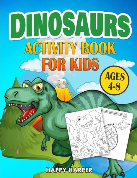 Cover for Harper Hall · Dinosaurs Activity Book (Pocketbok) (2019)