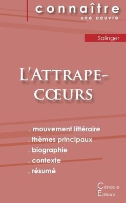 Cover for J D Salinger · Fiche de lecture L'Attrape-coeurs de Salinger (analyse litteraire de reference et resume complet) (Taschenbuch) (2022)