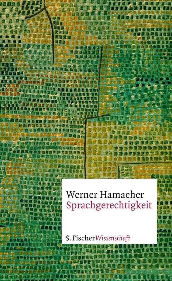 Cover for Hamacher · Sprachgerechtigkeit (Bok)