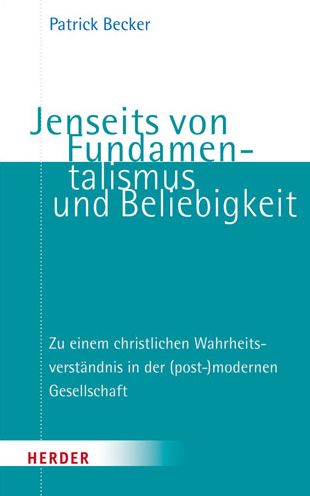 Cover for Becker · Jenseits von Fundamentalismus un (Book) (2017)