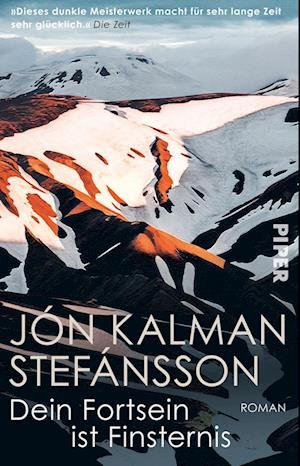 Jón Kalman Stefánsson · Dein Fortsein ist Finsternis (Book) (2024)