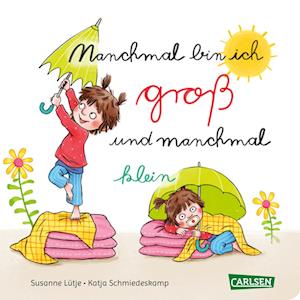 Cover for Susanne Lütje · Manchmal bin ich groß ... und manchmal klein (Book) (2024)